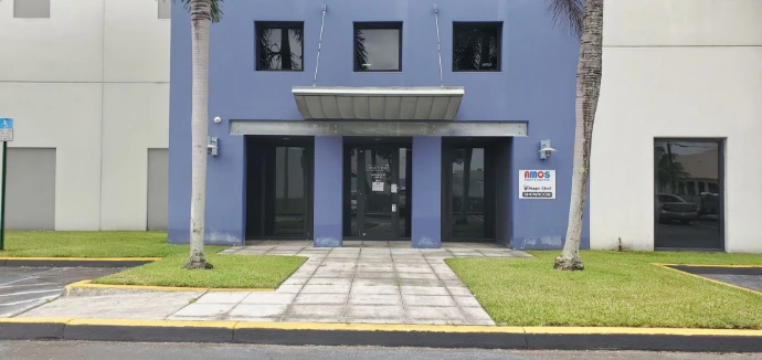 AMOS Import and Export headquarters and logistics facility in Miami
